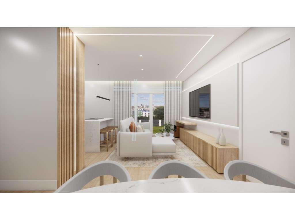 Apartamento T1, com parqueamento para 1 carro e arrecadação - Quint... - Grande imagem: 2/12