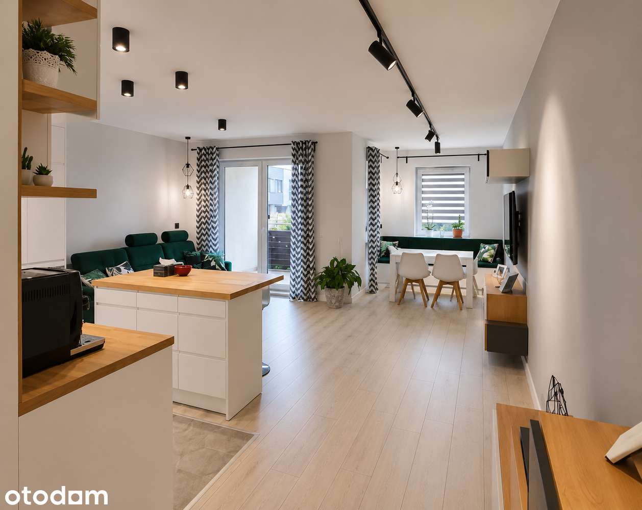 80 m², 3 pokoje, 2 tarasy, garaż | Pod Platanami