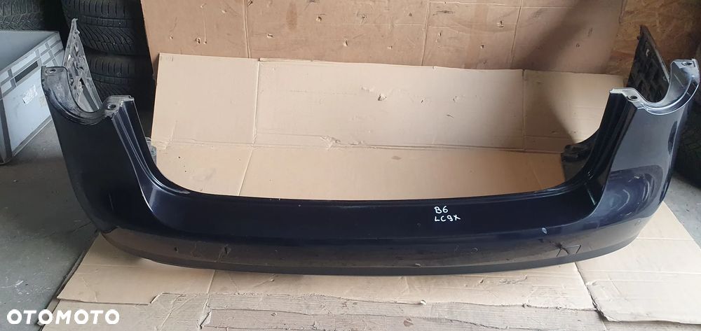 Zderzak tył tylny kompletny PDC VW Passat B6 Kombi LC9X - 7