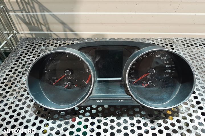 Ceasuri bord 6C0920741C Volkswagen VW Polo 5 6R [2009 - 2015] Hatchba - 1