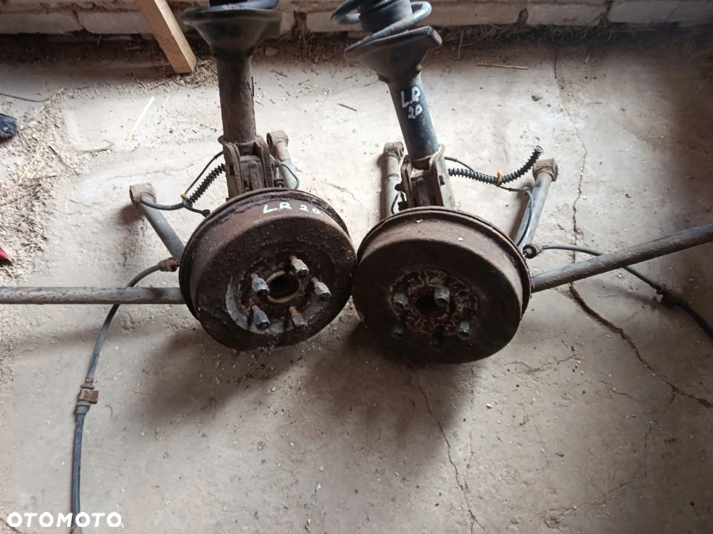 Zwrotnice amrotyzatory tył Land rover freelander 2.0TD4 - 2