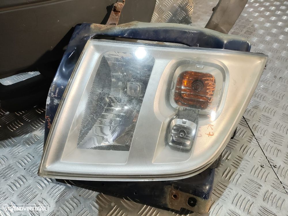 FRENTE COMPLETA FORD TRANSIT VII 7 MK7 FM FN FF ANO 2008 A 2013  CAPOT PARACHOQUES GUARDA-LAMAS OTICAS RADIADOR VENTILADOR FRENTE FIBRA REFORÇO - 4