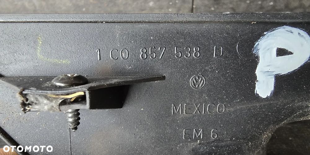 OSŁONA OBUDOWA LUSTERKA PRAWA LEWA 1C0857538D 1C0858035 VW NEW BEETLE - 6