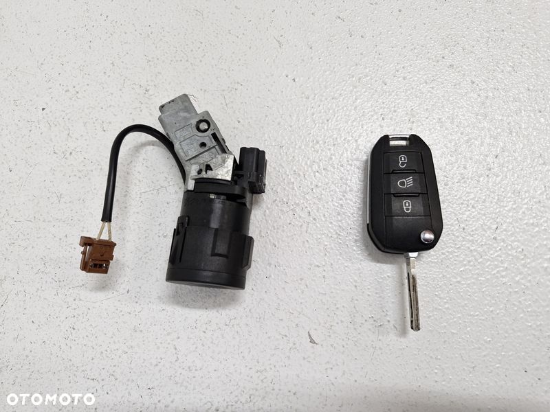 PEUGEOT 3008 II 2 KLUCZYK STACYJKA PILOT 9663123380 9810666677 OE - 1