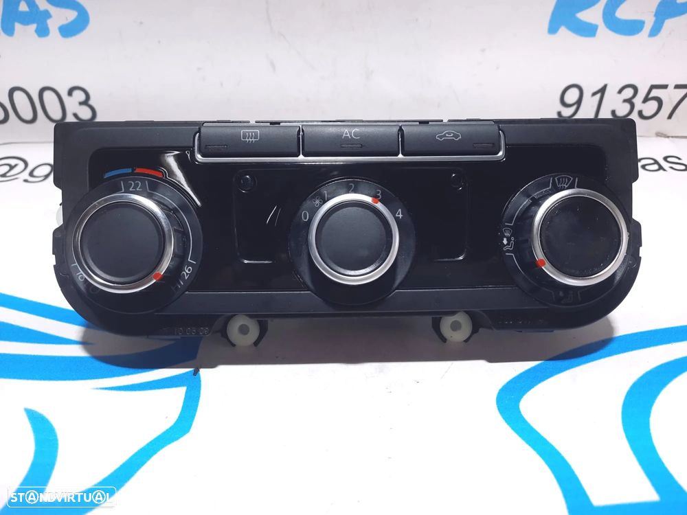 DISPLAY SOFAGEM COMANDO CHAUFFAGE AR CONDICIONADO AC CLIMATRONIC ORIGINAL VOLKSWAGEN VW VI 6 MK6 907 336H ZJU - 1
