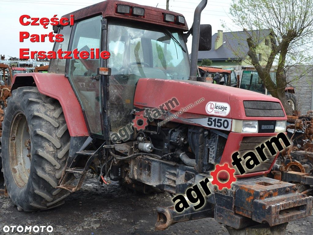 Case 5150 części silnik skrzynia most oś blok - 2