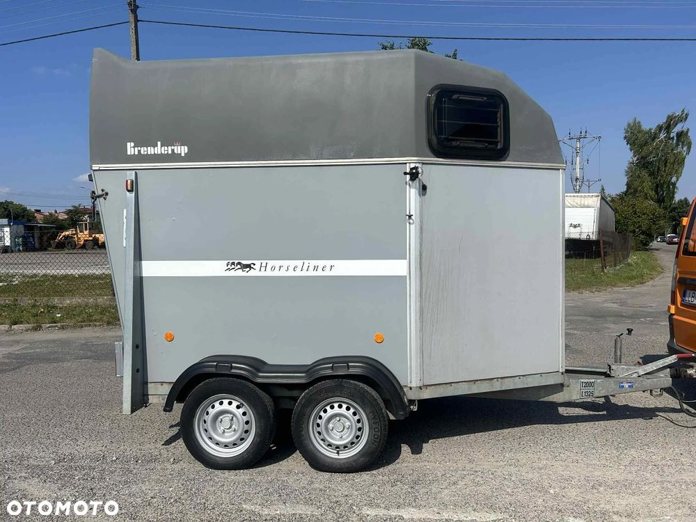 Brenderup 2000 kg do transportu koni 2 konna - 2