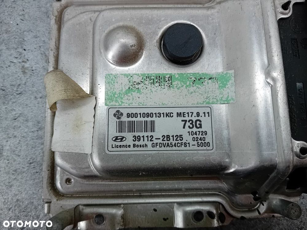 KOMPUTER, STEROWNIK HYUNDAI I30 I 39112-2B125 9001090131 1.4 16V BOSCH - 6