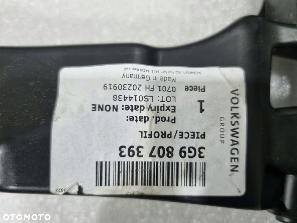 ŚLIZG PROWADNICA ZDERZAKA LEWA TYŁ VW PASSAT B8 NOWA - 3