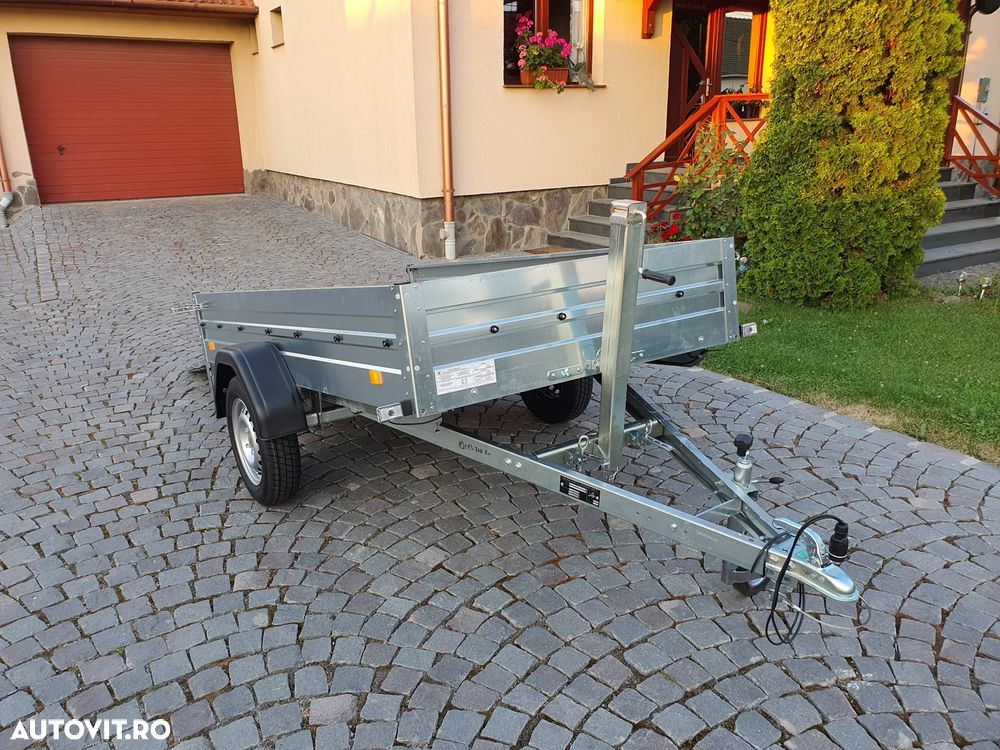 Trailer Europe Alfa, ARC DE FOI, TORSIUNE, FRANA, 1 AXA, 2 AXE, 750-3500 KGG - 17