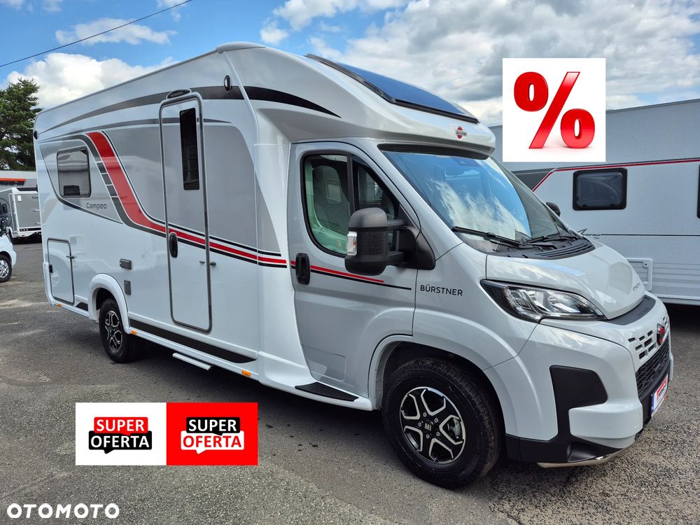 Fiat KAMPER BURSTNER CAMPEO TD 660 ATTRACTIVE DUCATO 2.2JTD 140 KM AUTOMAT NOWY! MODEL 2025 - 1