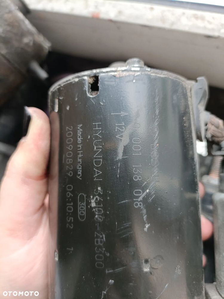 KIA PRO CEED I 07-12 r. 1,4 B ROZRUSZNIK BOSCH 00011338018 + - 3