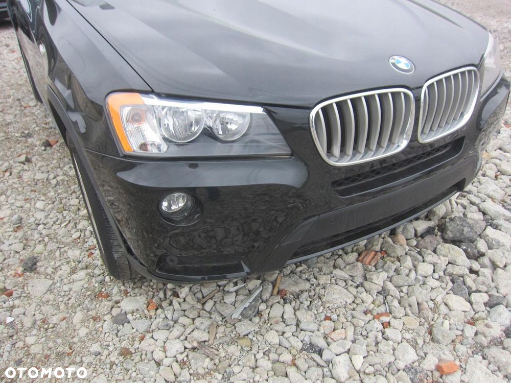 BMW X3 F25 475 BLACK SAPPHIRE MASKA CZARNA ZDERZAK LAMPY BŁOTNIK LAMPA - 3