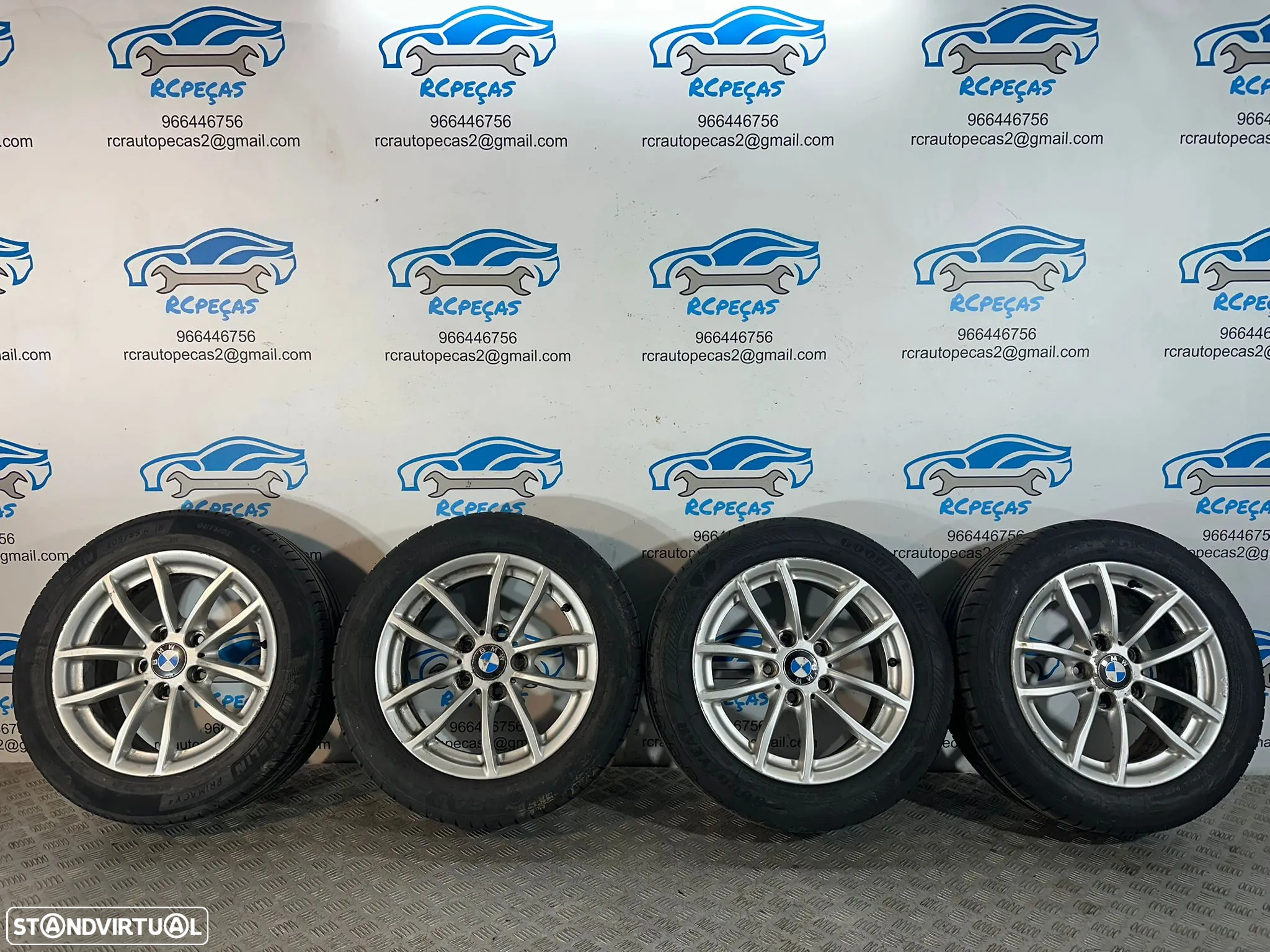 .Conjunto Jantes 16 Originais BMW Style 378 5x120 ET40 7J 6796202 - 2