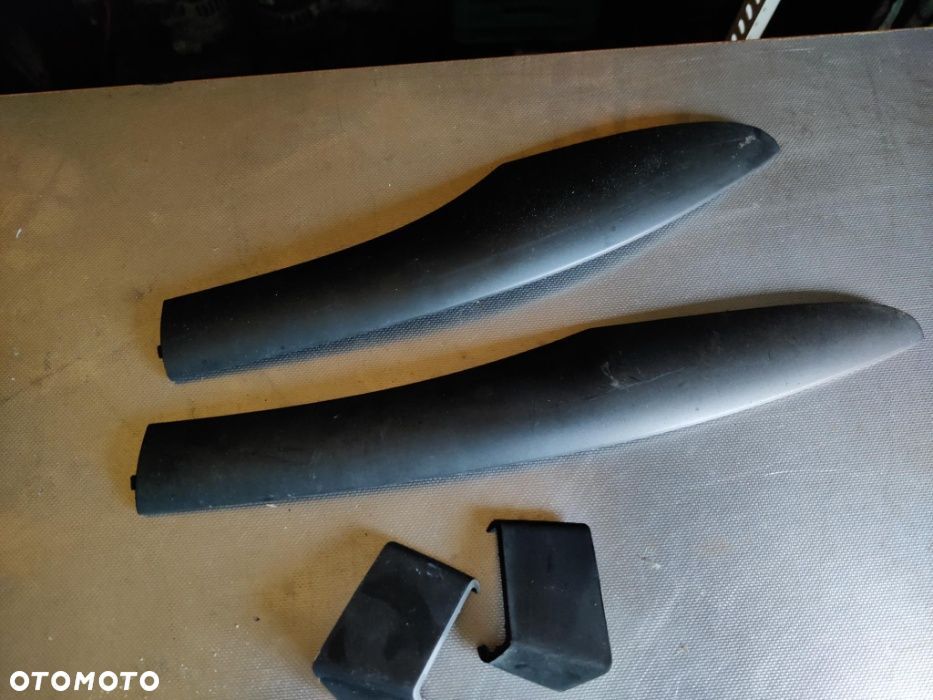 Zaślepka Relingu Skoda Octavia 2 lift III FL Lewa Prawa Przednia Tylna Plastik - 4