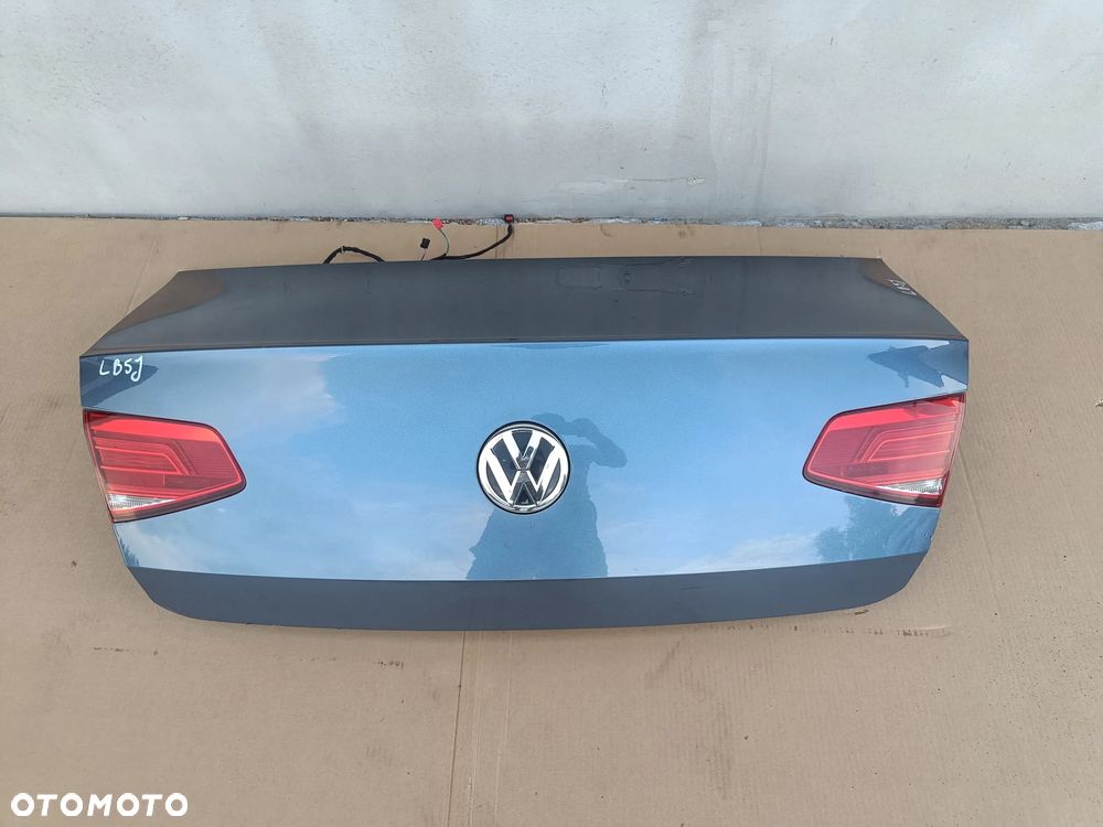 Klapa Bagażnika VW Passat B8 Sedan Pokrywa bagażnika Kompletna LB5J - 1
