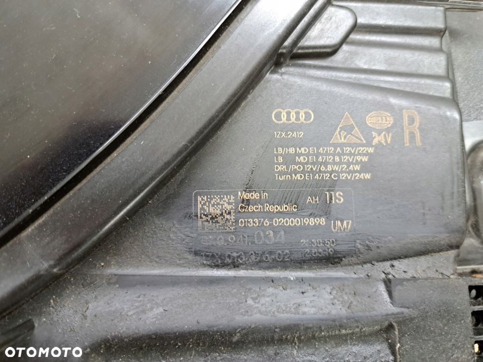 REFLEKTOR FULL LED AUDI A6 C8 4K S6 2019-2023 OE - 4