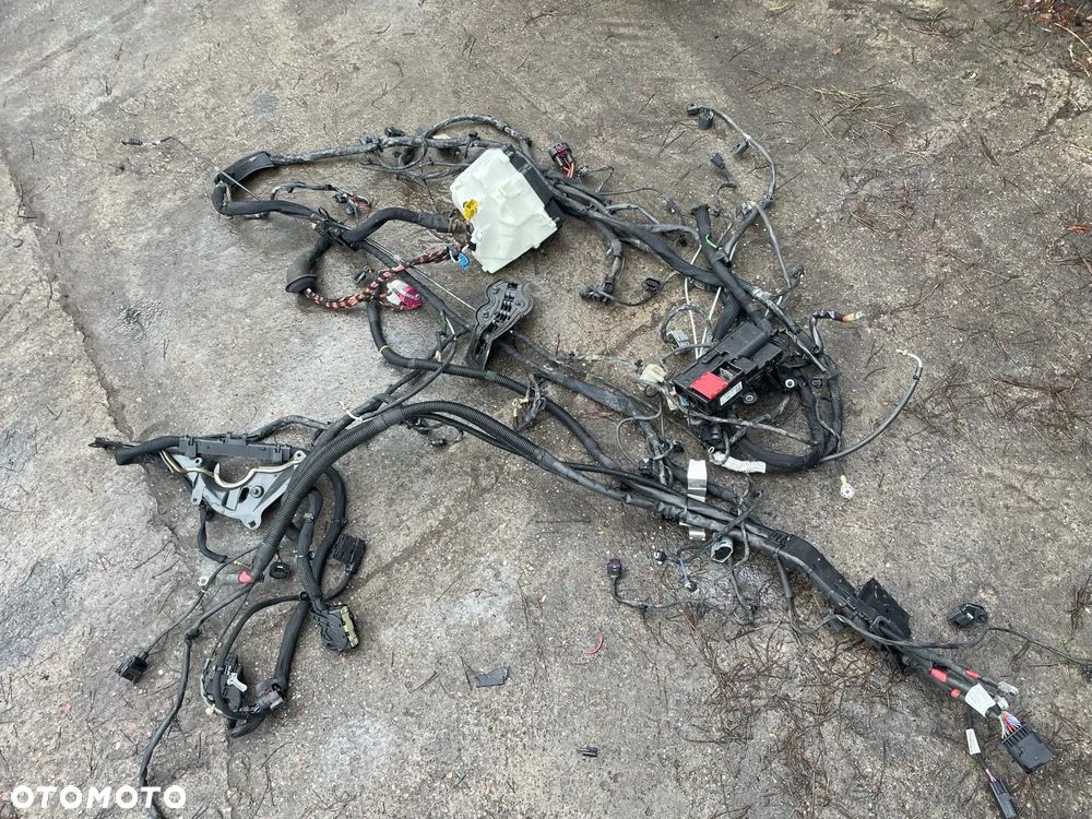 mercedes w222 wiazka instalacja prawa lewa podluznica pasa przedniego komory silnika - 1