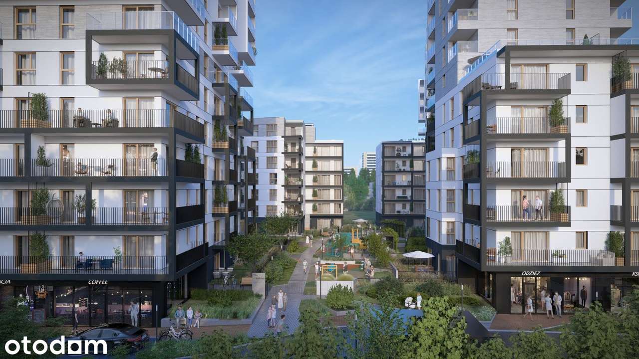 2-pokojowe mieszkanie 48m2 + balkon
