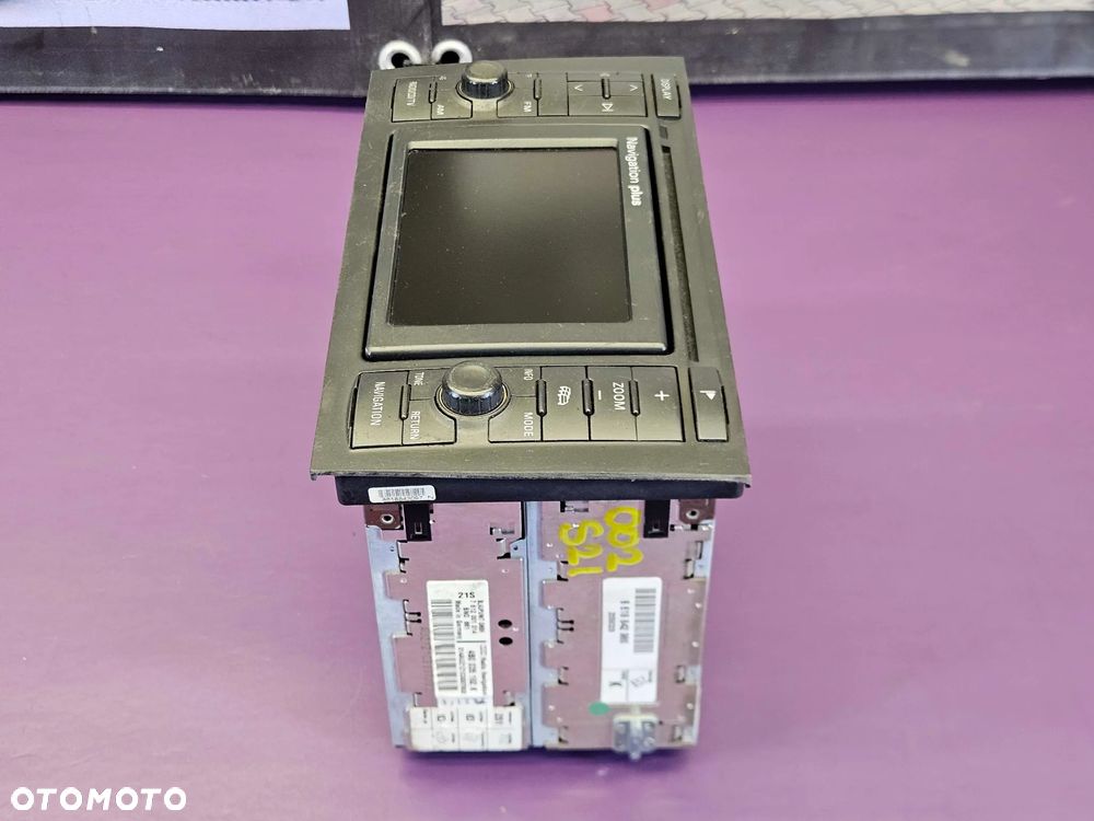 Radio 2 DIN Radioodtwarzacz 4B0035192K Blaupunkt Navigation Plus Audi A4 B6 B7 A6 C5 Ksiażka Kod - 8