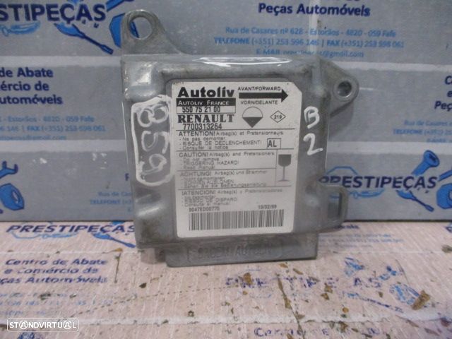 Modulo Airbag 550752100 7700313264 RENAULT MASTER 1999 2.8DTI 115CV 4P BRANCO - 1
