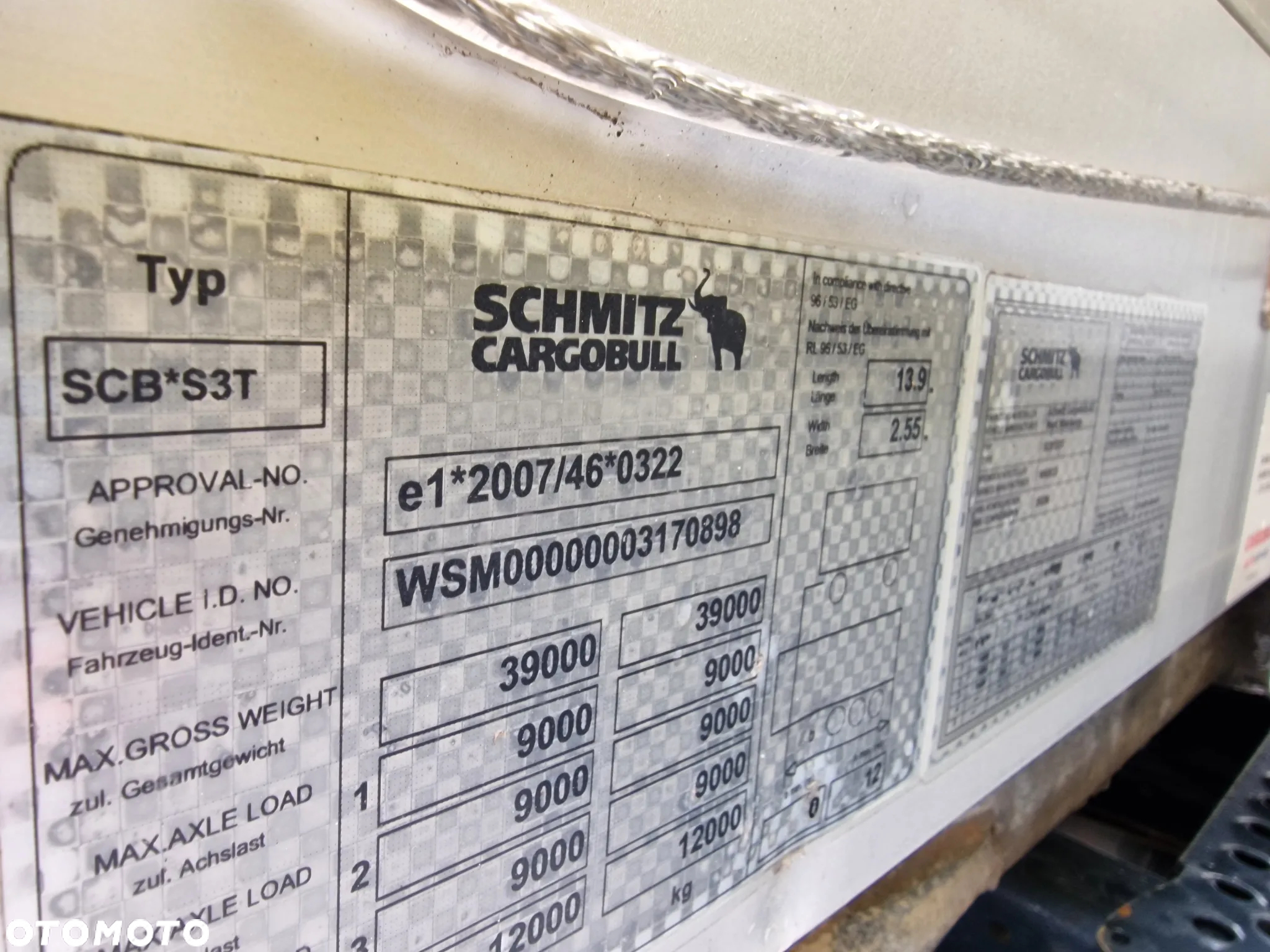 Schmitz Cargobull Naczepa FIRANKA VARIOS - NOWE HAMULCE - PODNOSZONY DACH - 8
