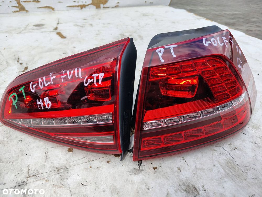 LAMPA LEWY PRAWY TYŁ KOMPLET 5G0945207 VOLKSWAGEN GOLF 7 VII GTD HB - 12