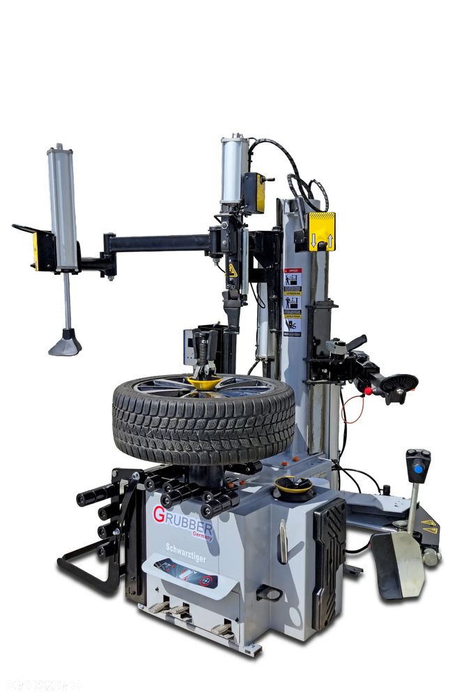 PROFESJONALNA MONTAŻOWNICA AUTOMATYCZNA PREMIUM GRUBBER SCHWARZTIGER 10–28″ 400V - 2