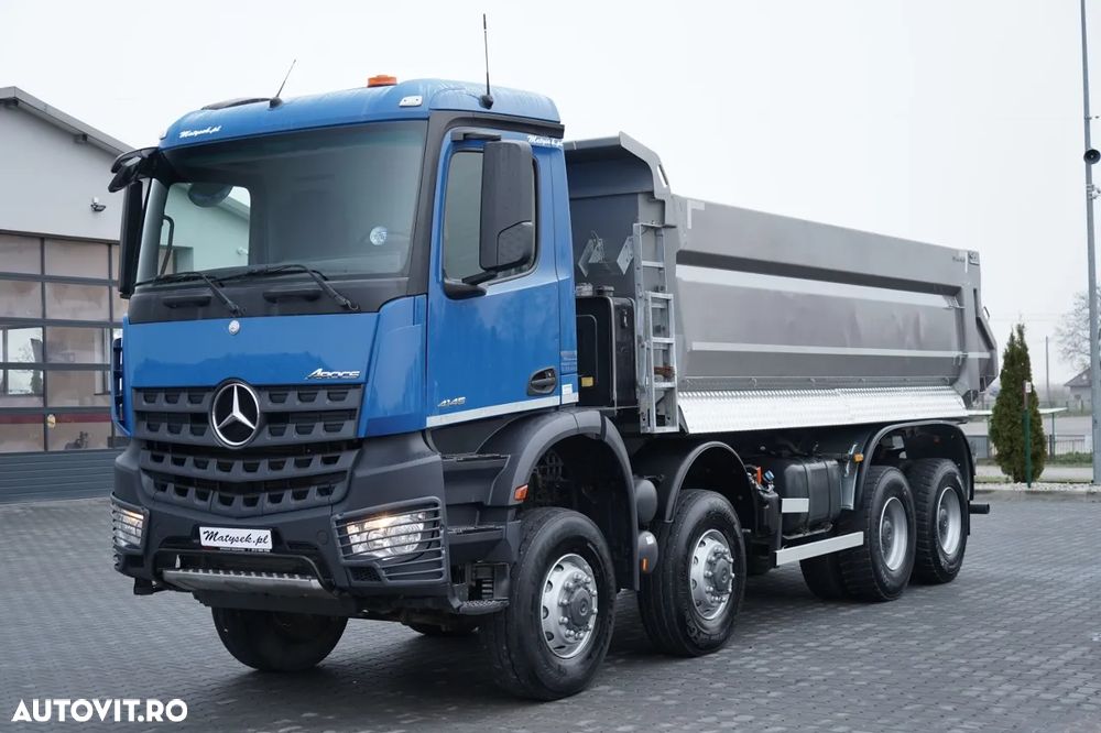 Mercedes-Benz ACTROS 4145 / 8X8 / ​​​​BASCULĂ SPATE / KH-KIPPER 6 M / AUTOMATĂ / EURO 6 - 7
