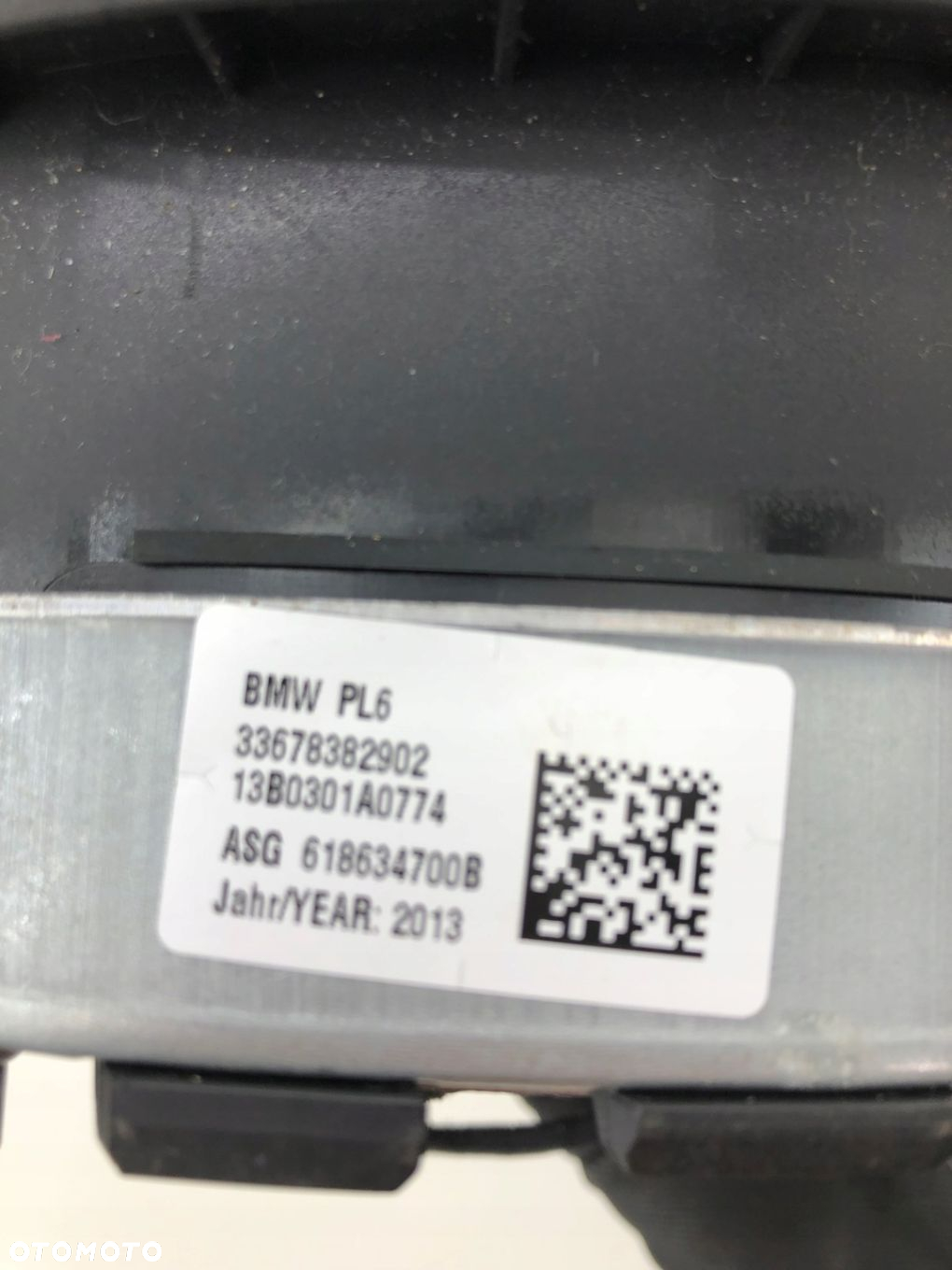 BMW 5 F10 F07 PODUSZKA AIRBAG KIEROWCY ORYGINAŁ 6783829 - 6