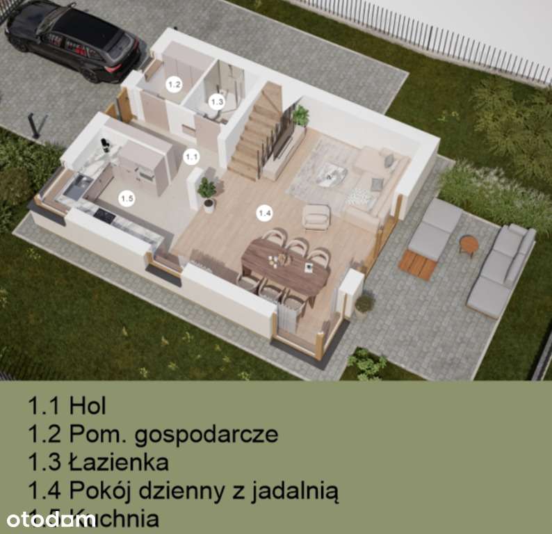 4 Pokojowe domy w pięknej okolicy! | Rudawa - Pełny obrazek: 5/6