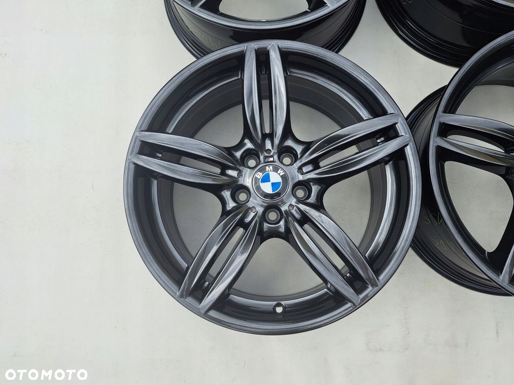 Oryg. BMW F10 F11 F12 19 M-Pakiet 351 F30 E90 E92 shadow chrome 7842652 - 1