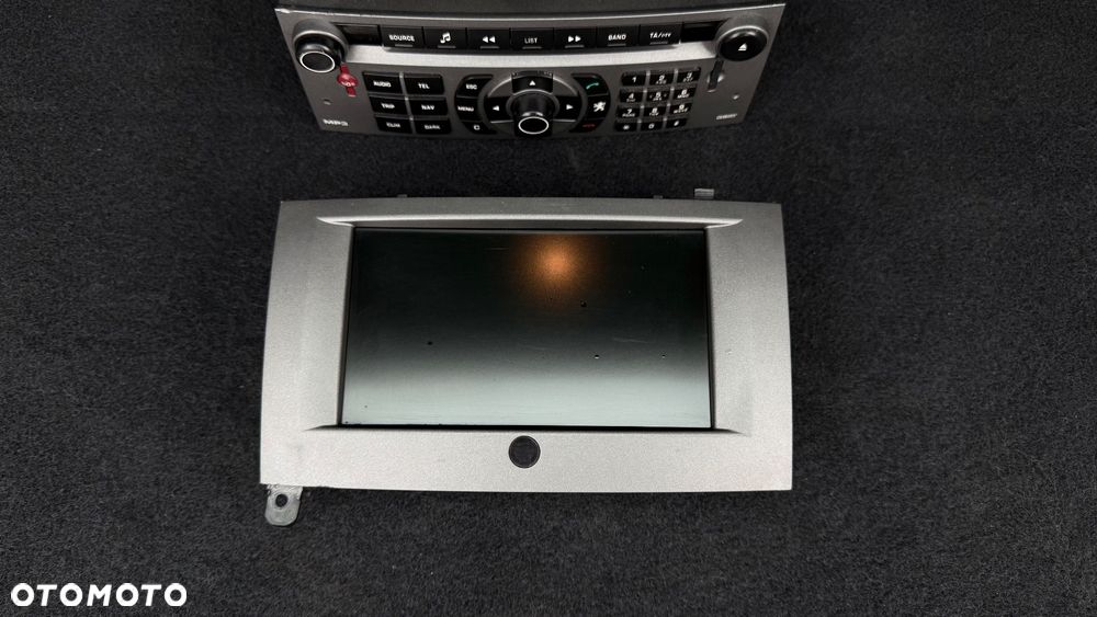 REZERWACJA RADIO NAWIGACJA MP3 WYŚWIETLACZ PEUGEOT 407 96601833YW 9660361080 - 3