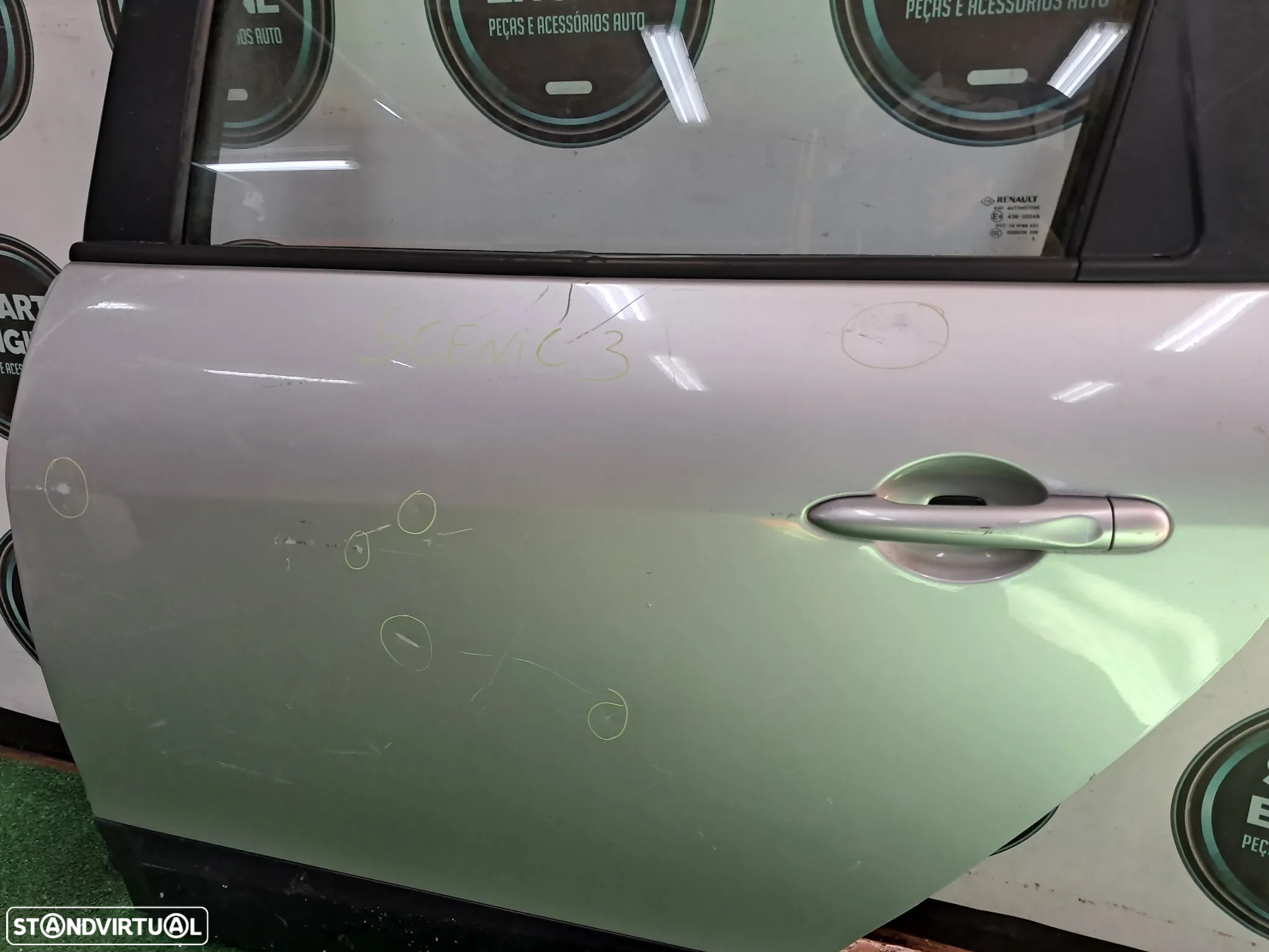 Renault Grand Scenic III Porta Frente e Tas esquerda 2009-2016 - 4