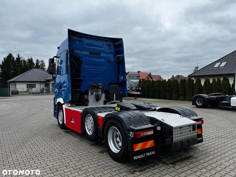 Renault T520 6x2 PUSHER CAŁA NA PODUSZKACH  BOGATA WERSJA WYPOSAŻENIA SERWISOWANA - 4