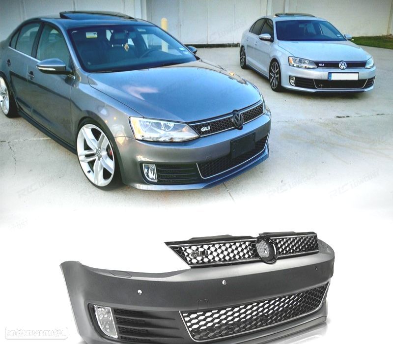 PARACHOQUES FRONTAL VOLKSWAGEN VW JETTA 11-18 LOOK GLI PDC - 7