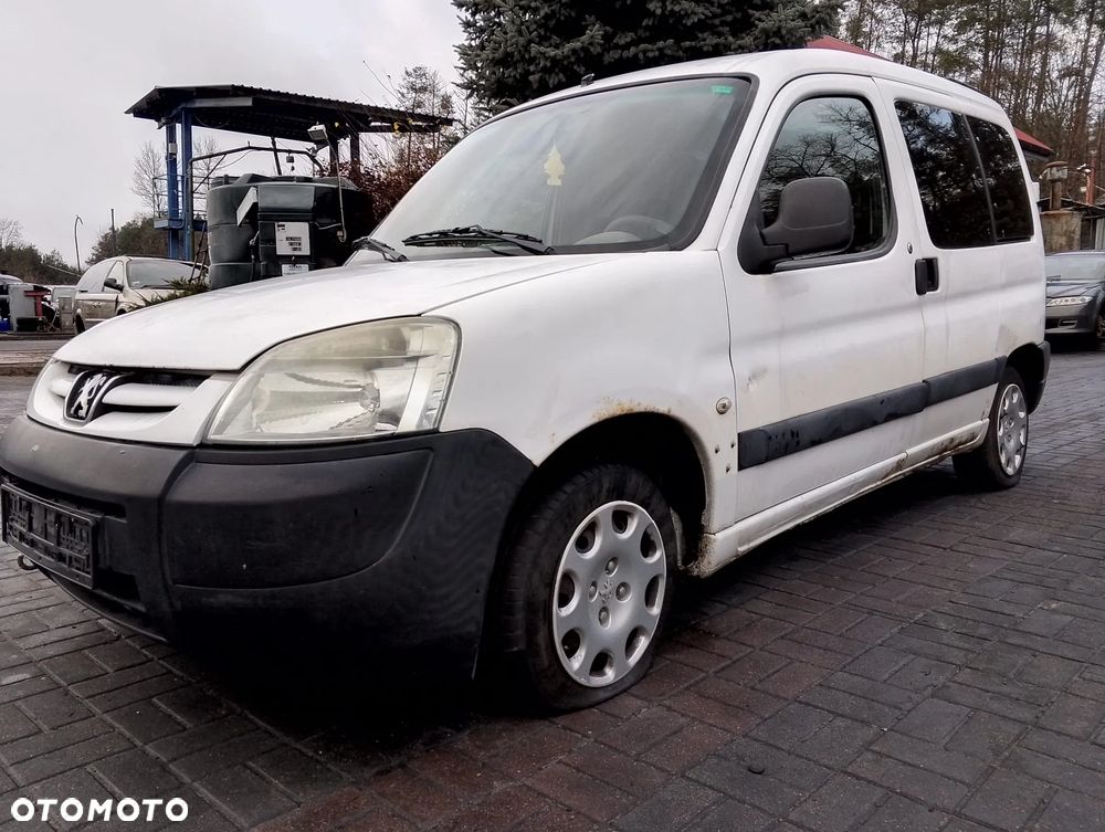 KOMPLETNY PRZÓD Peugeot Partner I FL Citroen Berlingo (Po Lift) EWP /EWPA / EWPB / 249 kolor biały Europa MASKA LAMPA prawa lewa ZDERZAK BŁOTNIK GRILL ATRAPA PAS PRZEDNI WZMOCNIENIE CZOŁOWE CHŁODNICA HALOGEN do założenia bez malowania - 5