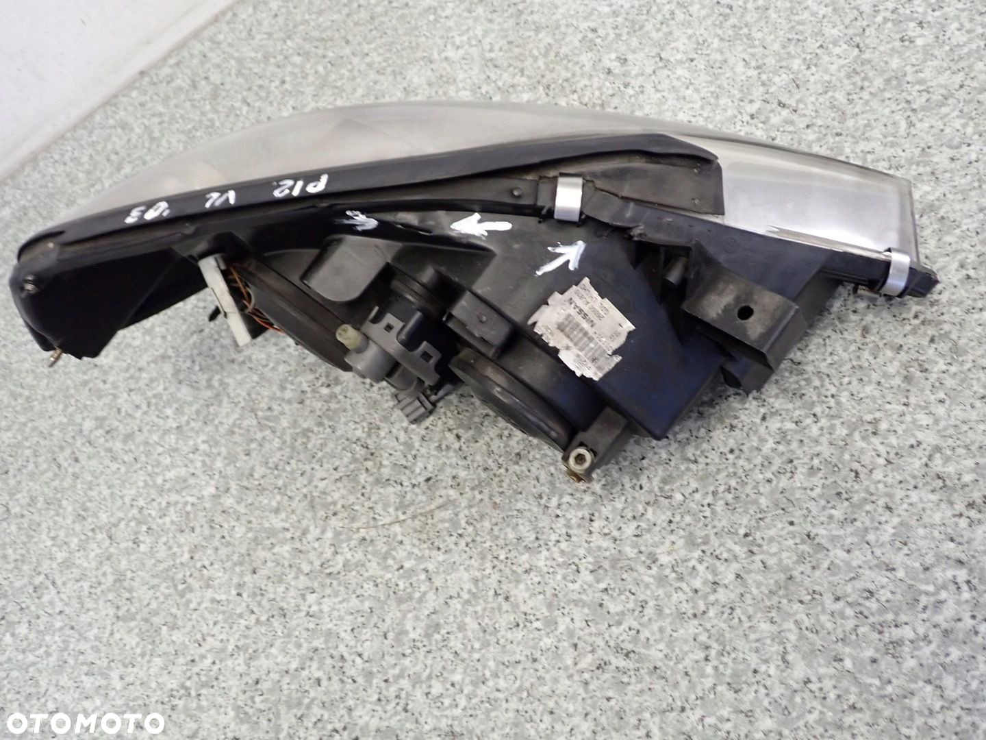 NISSAN PRIMERA 02- 07 P12 LAMPA PRZEDNIA PRAWA XENON EUROPA - 3