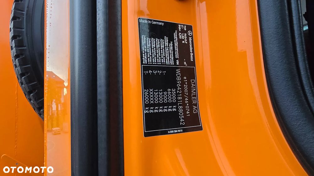 Mercedes-Benz AROCS 3345 6x6 Wywrotka - S3 - 21