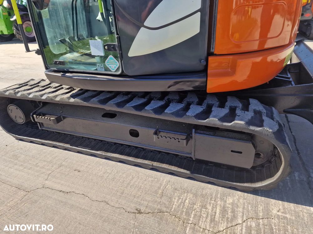 Hitachi ZX85, 2021, 2.975h, LAMA, CUPLA RAPIDA+3 CUPE NOI, Ad sapare 5m, latime 2,2m, ridica 3,7t, Camera spate, senile cauciuc 80% ok, inst picon pe bratele de excavare, Aer cond, computer in lb romana, posibilitate leasing -PROMOTIE 56.900 EUR+Tva - 17
