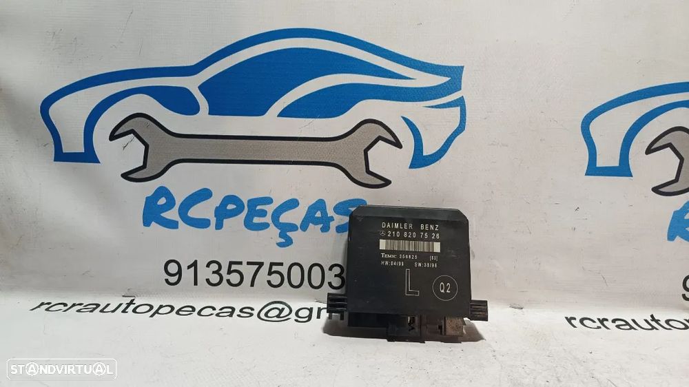 FECHO CENTRAL MERCEDES BENZ CLASS E W210 A2108207526 2108207526 PORTA PORTAS FRENTE FRONTAL ESQUERDA - 2
