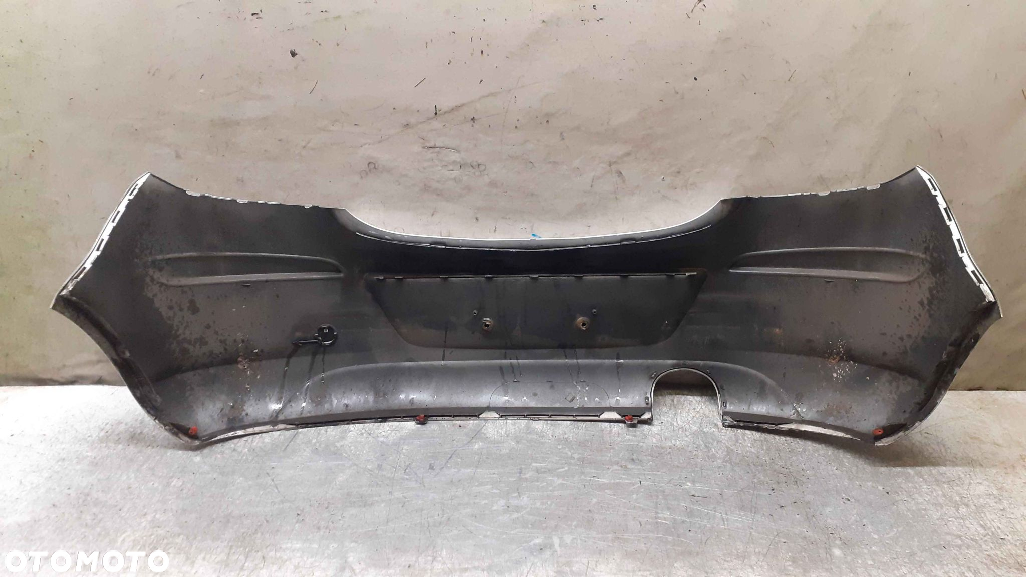 ^ ZDERZAK TYŁ TYLNY OPEL CORSA D Z157 Z176 SREBRNY - 5