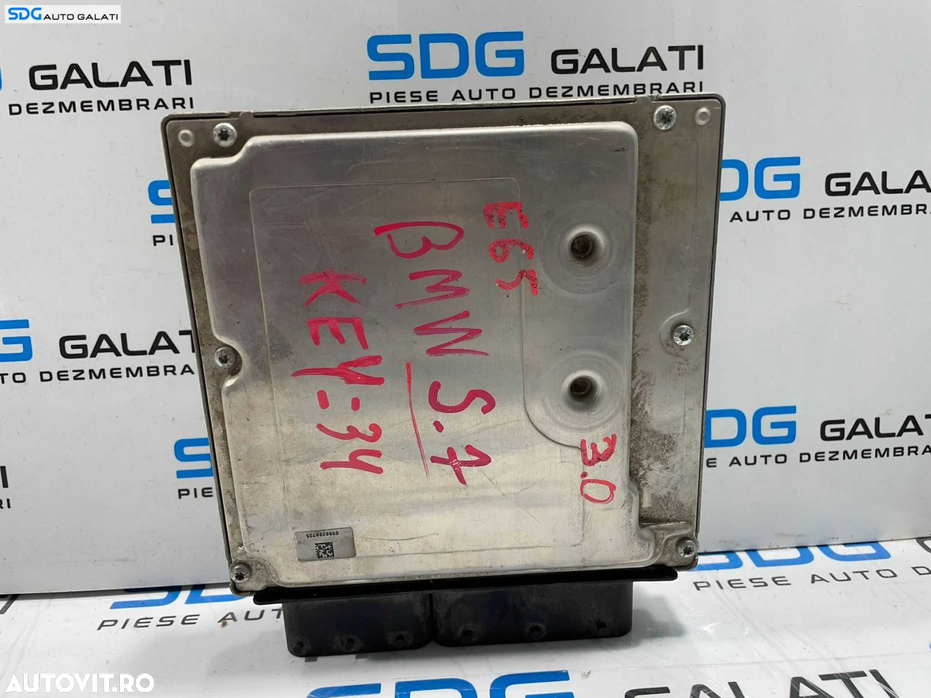 ECU Calculator Motor Bosch BMW Seria 7 E65 E66 3.0 Diesel M57 2002 - 2008 Cod 7803369 0281013500 [L4755] [L4756] - 3