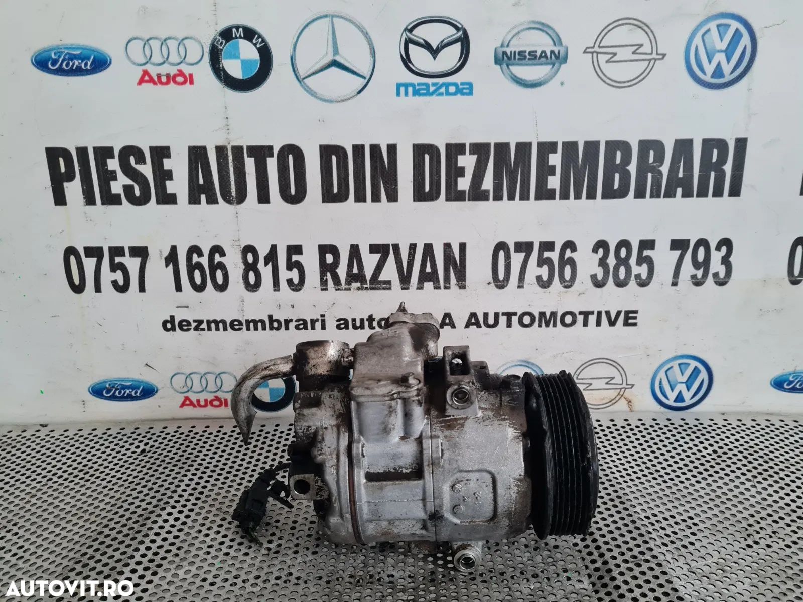 Compresor Clima Aer Conditionat AC Vw Polo 6R Skoda Fabia 2 Praktik Roomster Seat Ibiza Dupa 2008 F - 1