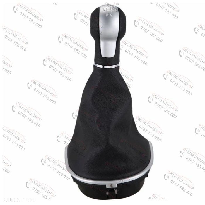 Nuca piele cu manson schimbator 5-6 viteze Seat Leon 1P, Altea, Toledo - 7