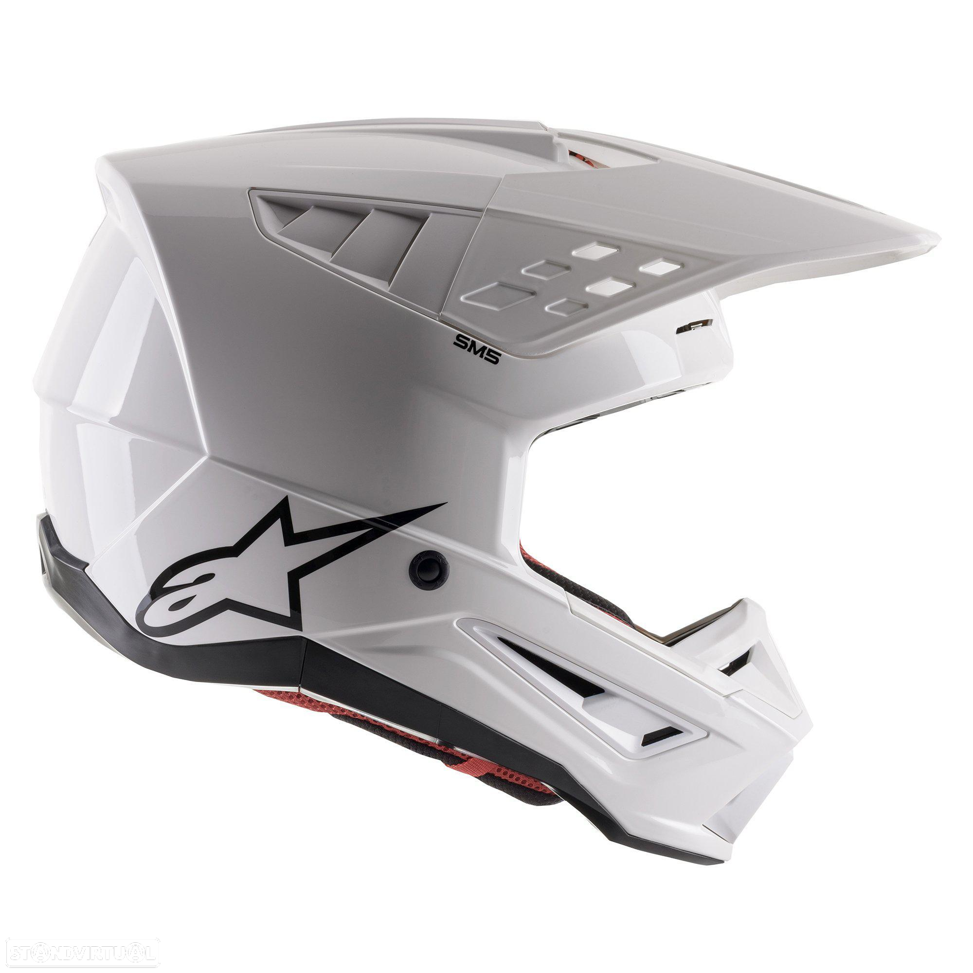 alpinestars capacete s-m5 solid 8303021 - 2