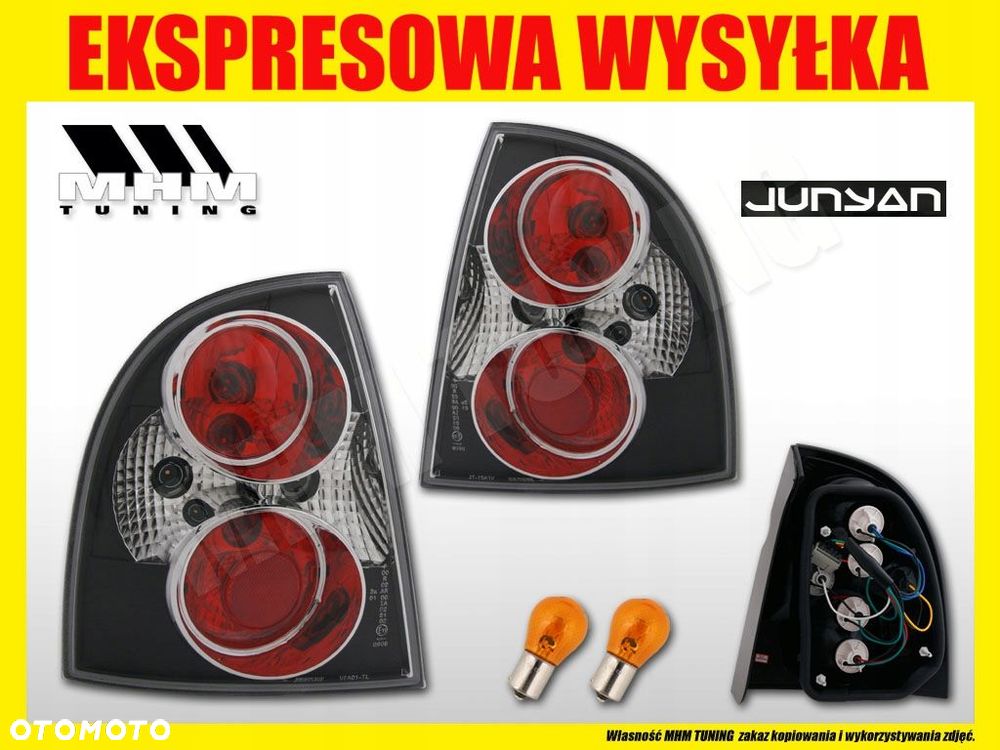 Lampy tylne kpl Tuning Black VW Passat B5 3b gp Lift FL LCI 2000-2005 Sedan - 3