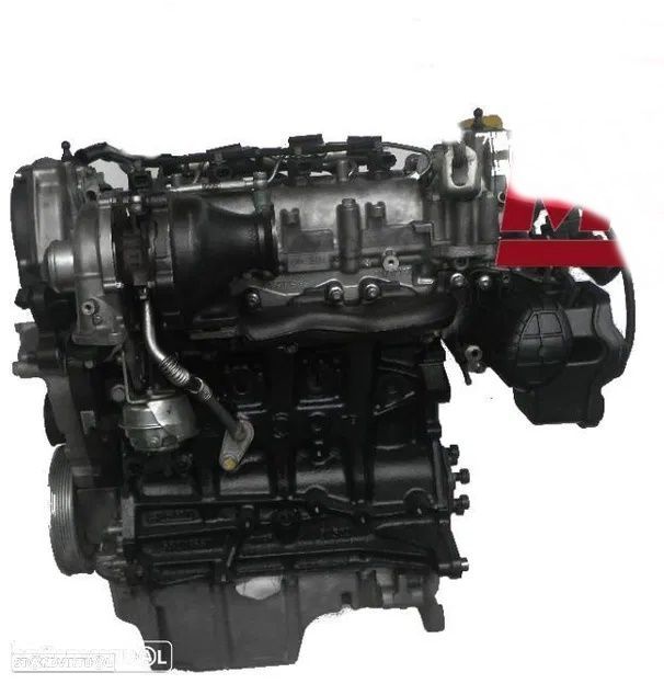 Motor FIAT BRAVO 1.6 MJET 16V 120Cv 2007 a 2010 Ref: 198A2000 - 1