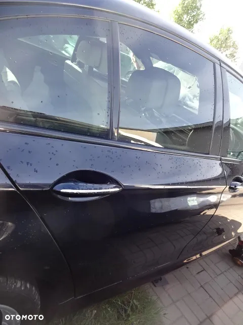 Prawe tylne drzwi BMW F10 sedan,carbon schwarz metalic - 2