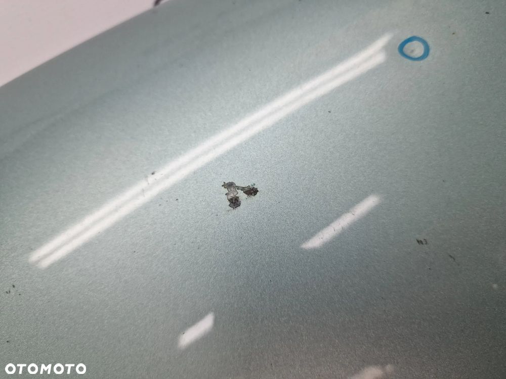 PEUGEOT 307 02- ŁADNA MASKA , KOLOR JASNOZIELONY  , NR AUKCJI NM95 - 12